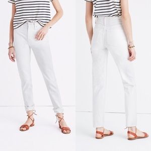 Madewell The Perfect Summer Jean in White